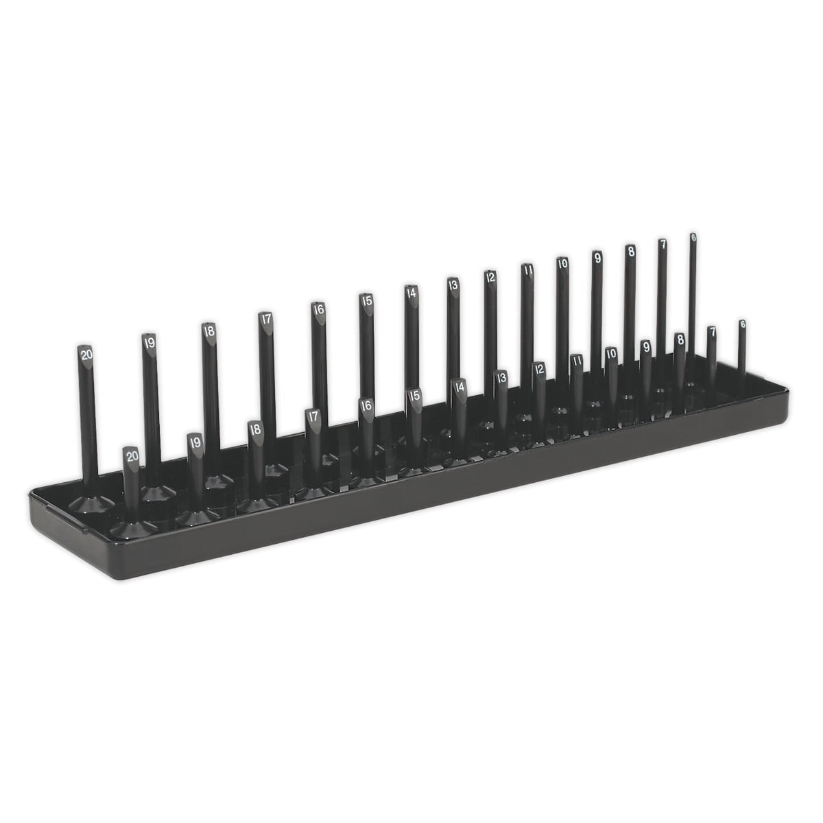 Sealey SH3815 Premier Socket Holder 3/8""Sq Drive 6-20mm