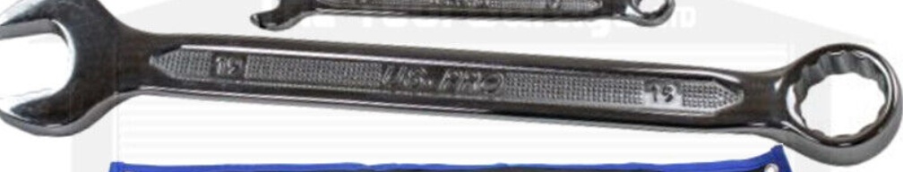 Us Pro Tools 15Pc Metric Combination Spanner Set 6 - 22Mm 2243 5060599861630 - Image 3