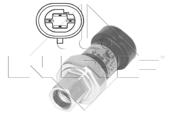 PRESSURE SWITCH AIR CONDITIONING 38944 FOR RENAULT SCENIC/MPV TWINGO/Van 1.8L