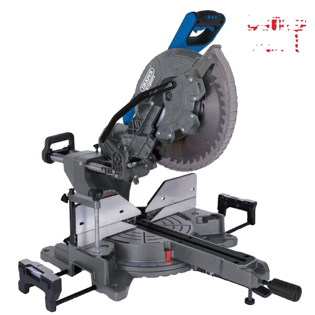 Draper SMS305E 2000W 305mm Double Bevel Sliding Compound Mitre Saw 79901