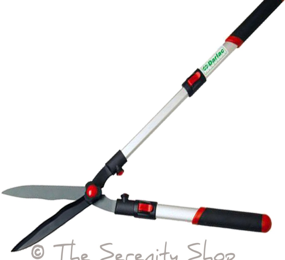 DARLAC TELESCOPIC FLIP LOK LIGHTWEIGHT HEDGE TRIM SHEAR DP810