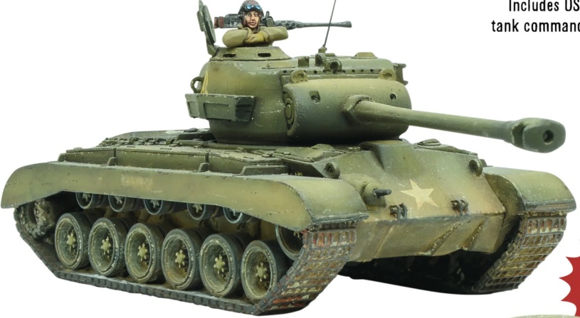 Bolt Action- M26 Pershing heavy tank - Warlord Games