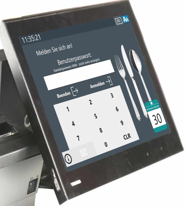 Tse Cash Register Fujitsu Touchscreen Display Retail Cash Register KA36-250