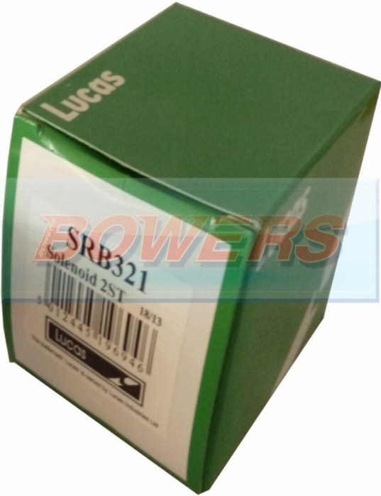 GENUINE LUCAS SRB321 76732 2ST 24V MANUAL PUSH BUTTON STARTER MOTOR SOLENOID