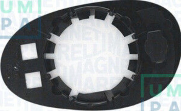 Right MAGNETI MARELLI-OE 351991303040 Mirror Glass, exterior mirror for SMART
