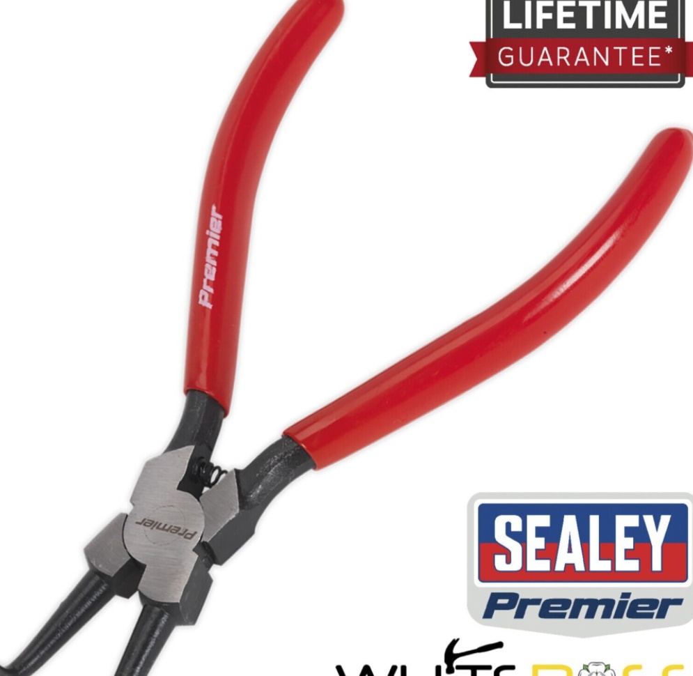 Sealey Bent Internal Circlip Pliers - Image 6