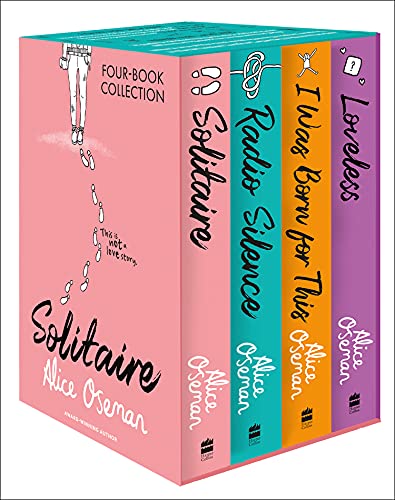 Alice Oseman Collection 4 Books Box Set Solitaire, Radio Silence, Loveless NEW