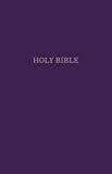 KJV Holy Bible: Gift and Award, Purple Leather-Look, Red Lett... - - Image 2