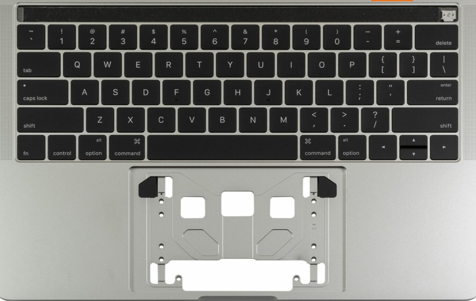 For Apple MacBook Pro A1706 EMC 3163 3071 Silver Topcase + US Keyboard Palmrest