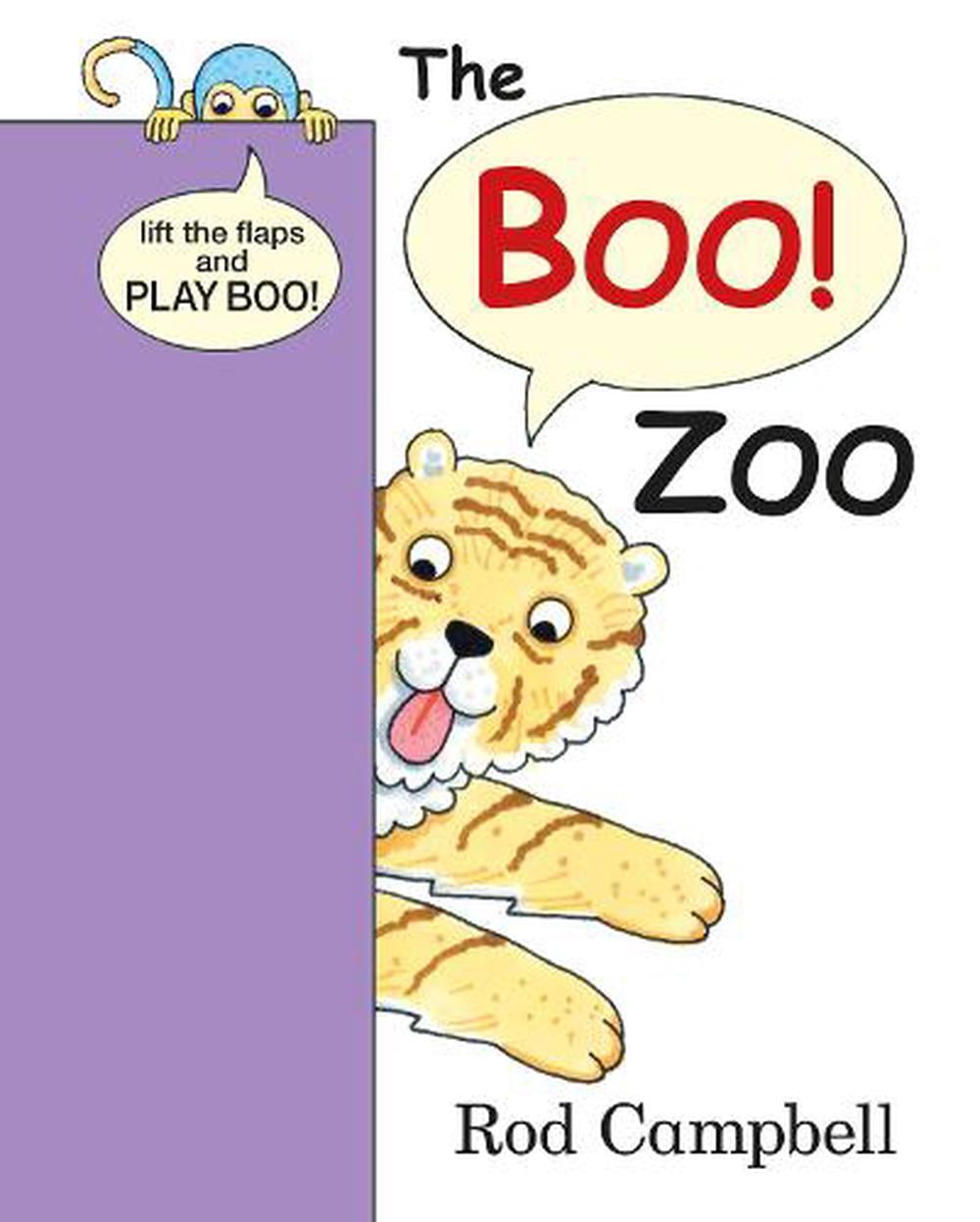The Boo Zoo A Peekaboo Lift the Flap Book by Rod Campbell (Board book) - Image 7