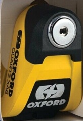 Free Shipping Oxford XA6 Disc Lock With Alarm For Motorcycle Parts