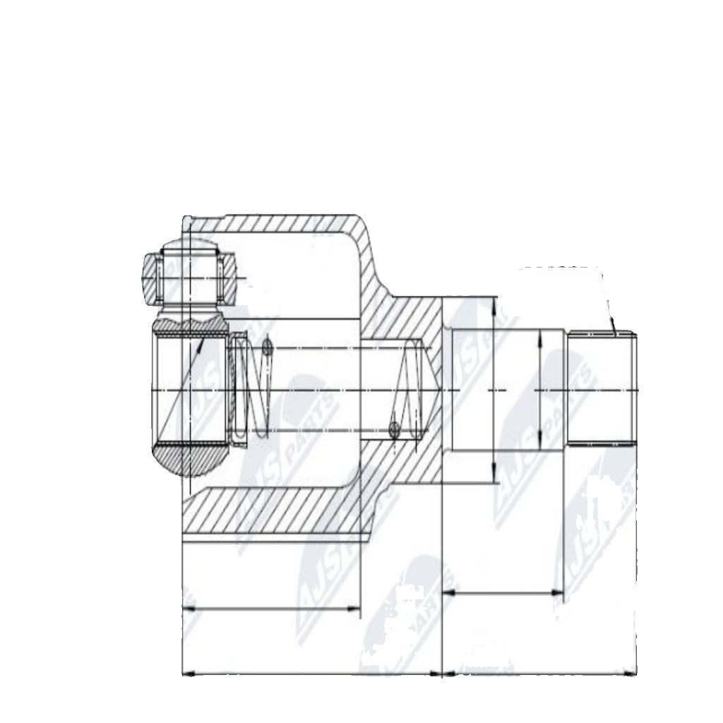 NPW-PE-002 NTY Joint Kit, drive shaft for PEUGEOT