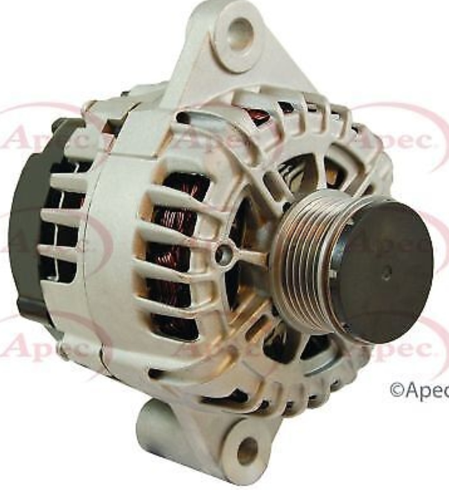 Apec Alternator With Freewheel Belt Pulley AAL1201 - OE Specification & Quality