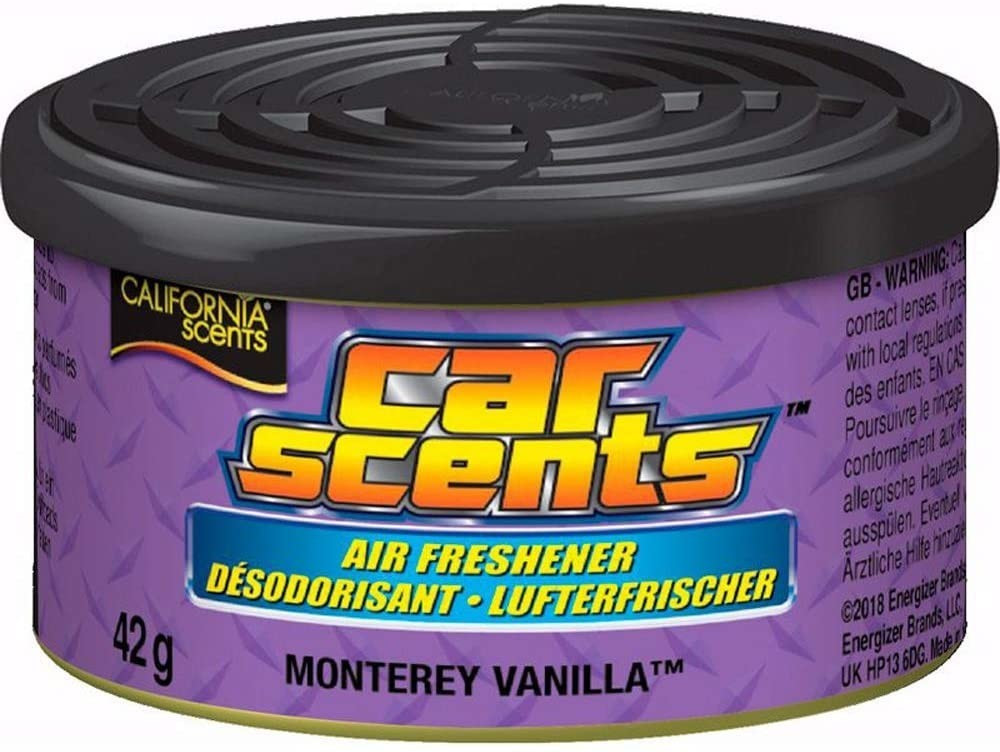 1x Monterey Vanilla California Scents Air Freshener Home Office Car Van Taxi Cab