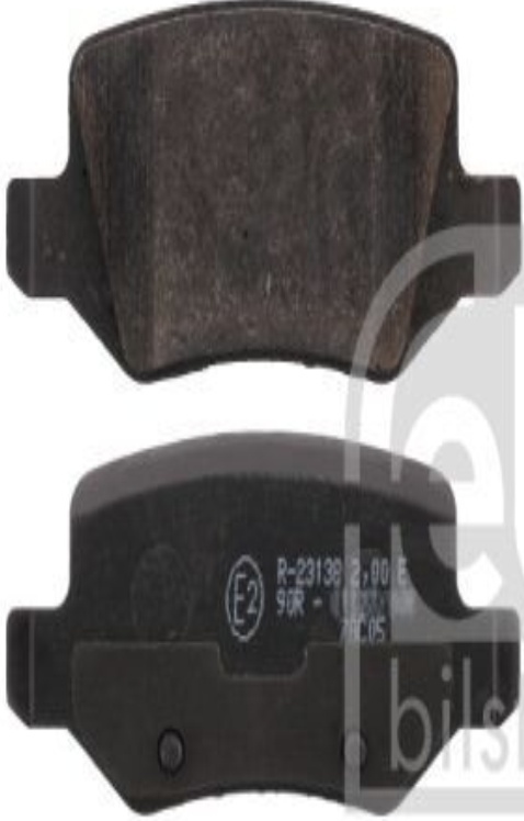 ✅Fits FEBI HAMULCE 16525 HAM PADS. REAR WITH 1.9 SCREWS  ⭐UK Seller⭐