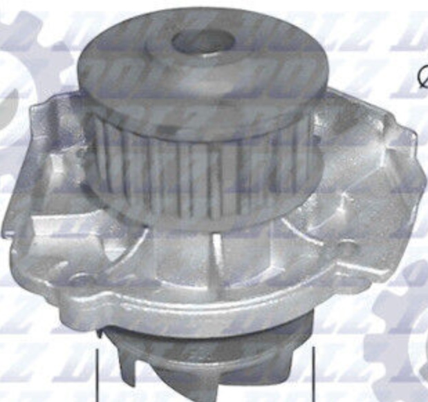 DOLZ S319 PREMIUM WATER PUMP FOR FIAT PUNTO GRANDE PUNTO STILO PANDA 500 1.2 1.4