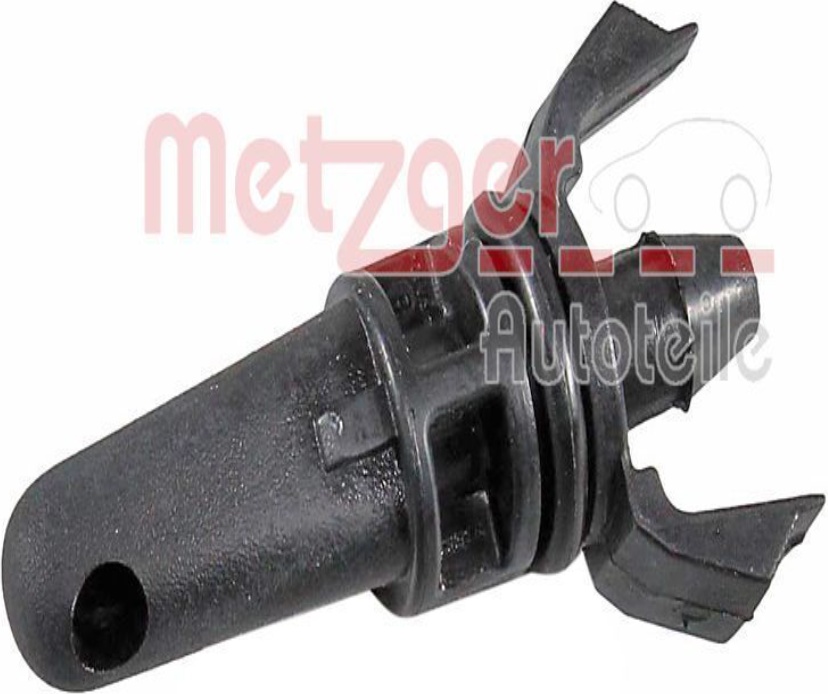 Vehicle rear window METZGER 2221164 Washer Fluid Jet, window cleaning for DACIA,