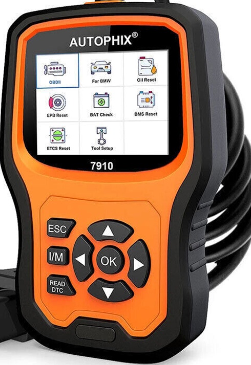 Fit For BMW Car OBD2 Scanner ABS SRS Code Reader DPF EPB Reset Diagnostic Tool