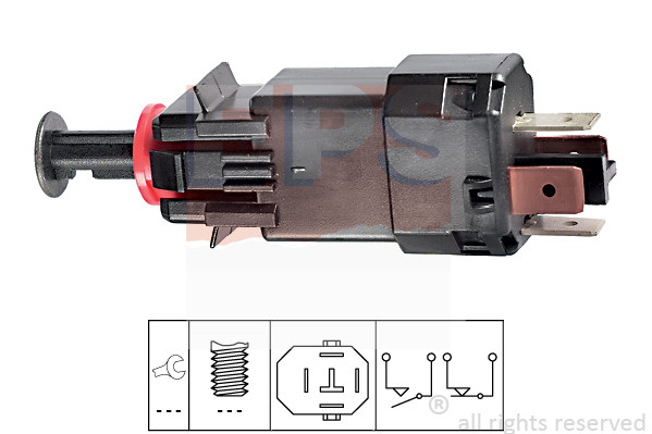STOP LIGHT SWITCH 1.810.205 FOR SUZUKI VAUXHALL CORSAVAN/Mk/II COMBO/TOUR 1.2L