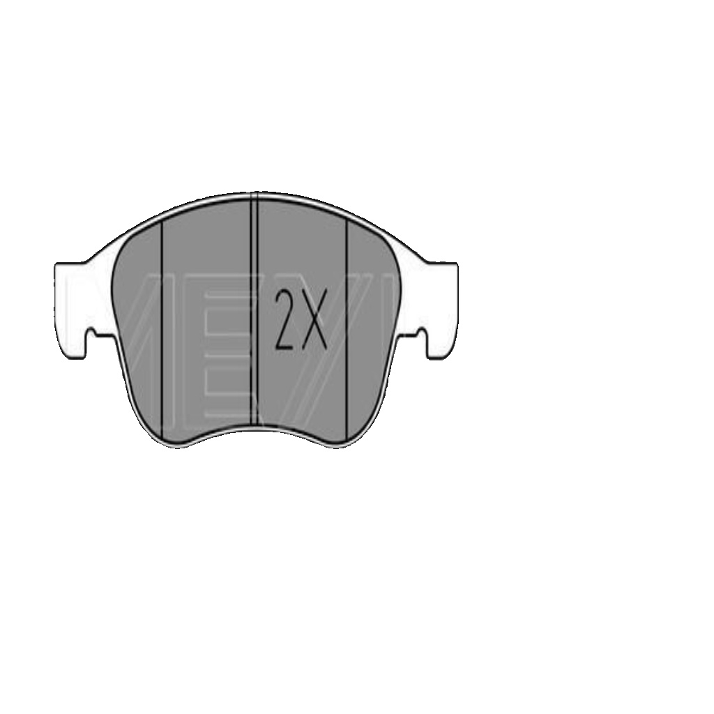 Front MEYLE GERMANY 025 245 3819/W Brake Pad Set, disc brake for ALFA ROMEO