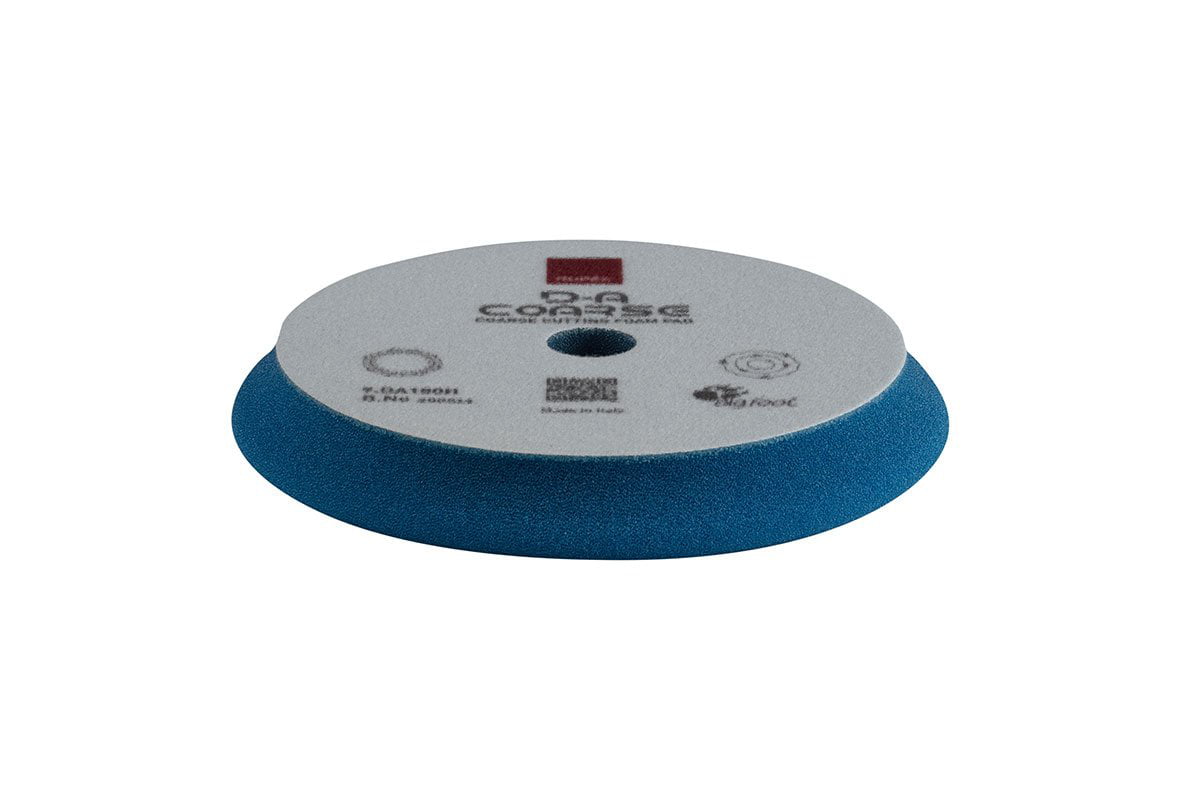 Rupes Bigfoot D-A Coarse High Performance Foam Compound Pad Blue 180mm