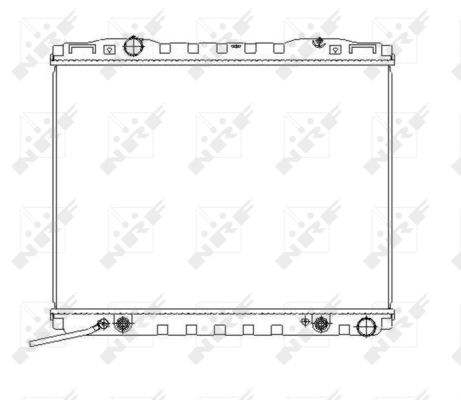 Für NRF 53366 RADIATOR - Bild 3