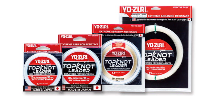 Yo Zuri Duel Topknot Leader Fluorocarbon 30lb 30yds 0.47mm R1231-NC (0692)