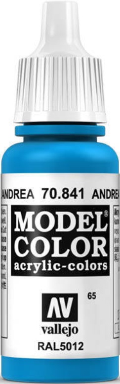 Vallejo Model Color 17ml - Andrea Blue - 70.841 - Image 5