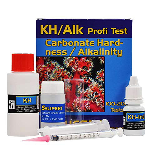 SALIFERT CARBONATE HARDNESS Alkalinity KH Profi TEST KIT Marine Reef Aquarium
