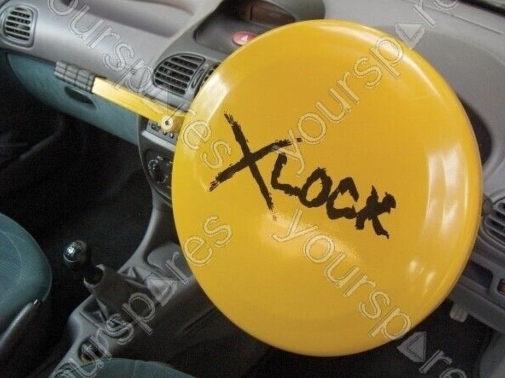 Streetwize SWUXSL2 Full Face Round Steering Wheel Lock Yellow AMAZON RETURNS 06 - Image 3