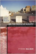 We, the People of Europe? by tienne Balibar, James Swenson - 9780691089904