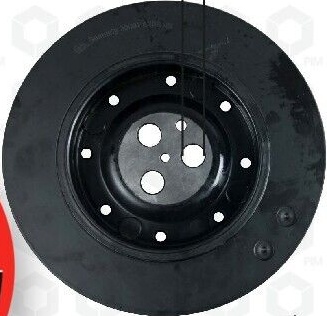 Crankshaft Pulley TVD1060A GATES for FORD JAGUAR
