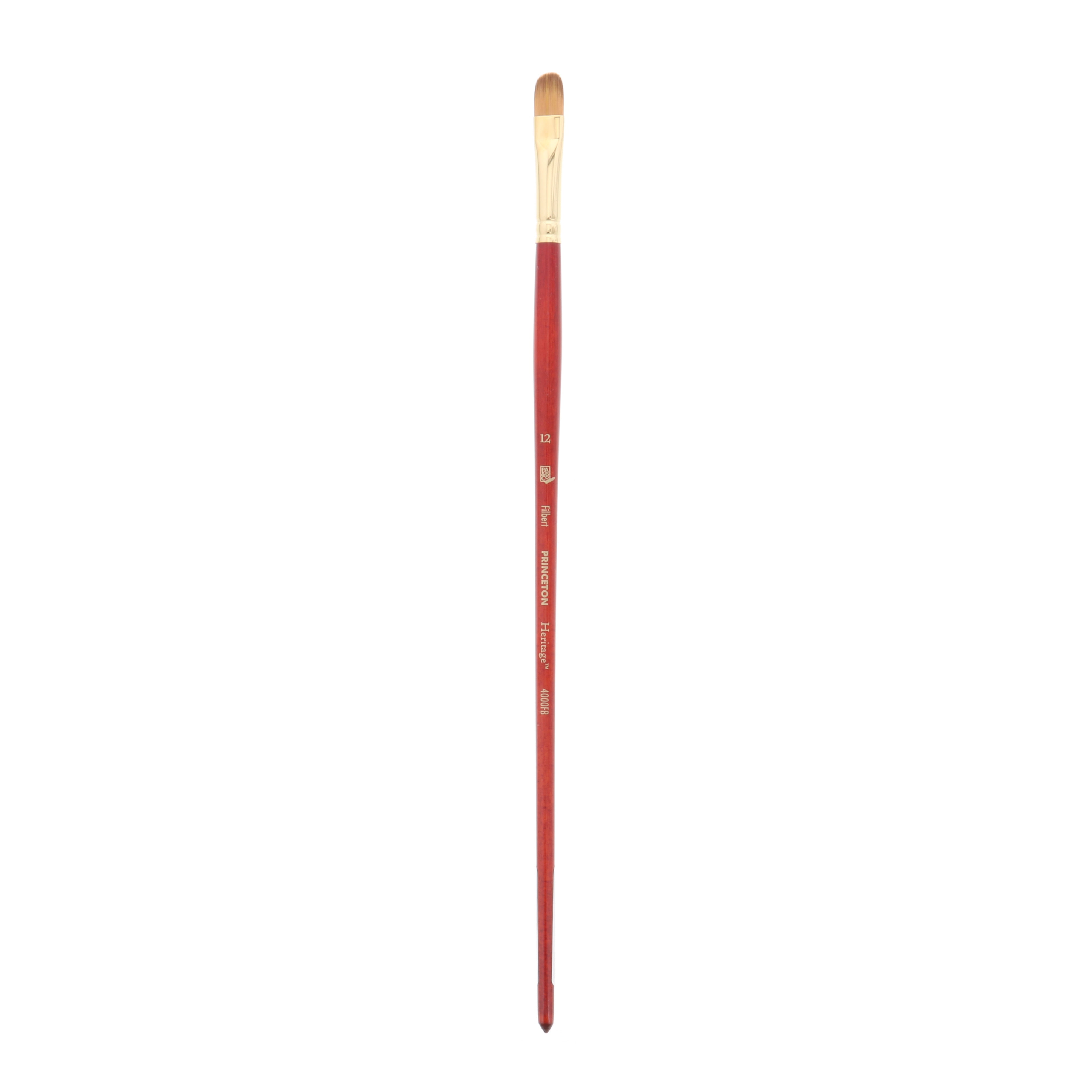Princeton Artist Bru Princeton Brush Heritage Synthetic Sable Oil & Acrylic Brush Filbert