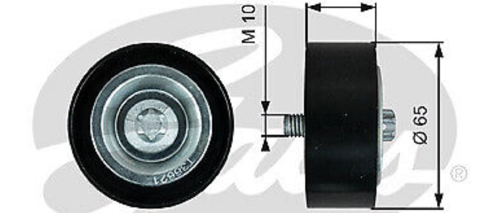 4x ✅Fits GATES T36621 V-RIBBED BELT PULLEY ⭐UK Seller⭐ - Image 20