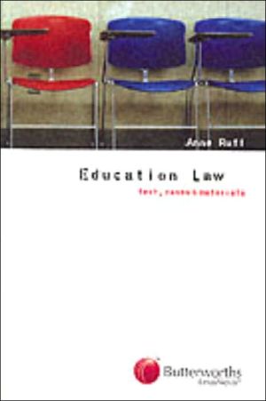 Education Law by Anne Ruff - 9780406924070