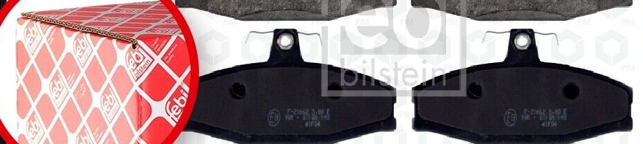 FEBI BILSTEIN BRAKE PAD SET, DISC BRAKE FRONT SKODA VW CADDY FELICIA