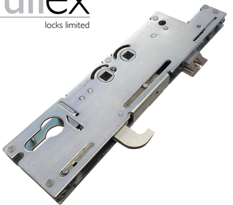 Fullex XL Gearbox Door Lock Centre Case Replacement 45mm Double Spindle