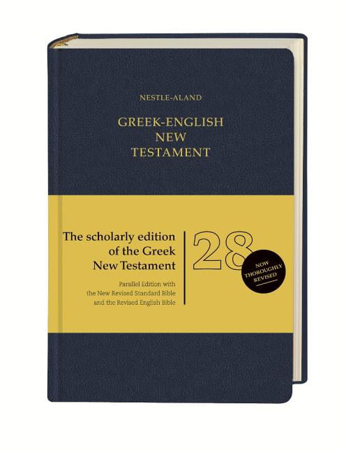 Greek-English New Testament: Nestle-Aland Novum Testamentum Graece, 28. Aufl. / New Revised Standard Version and Revised English Bible - Image 3