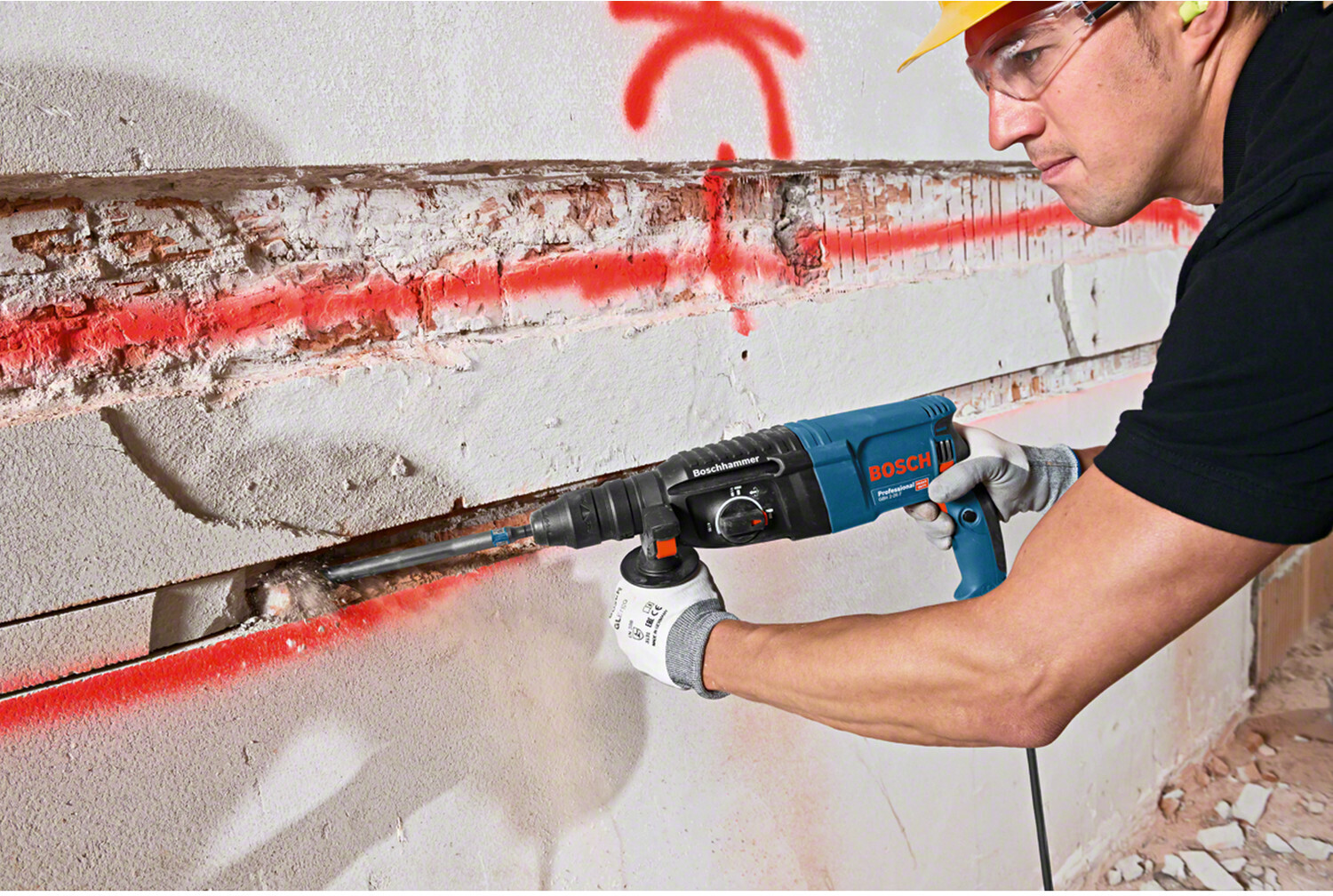 BOSCH GBH 2-26F 240v 3 function hammer SDS plus