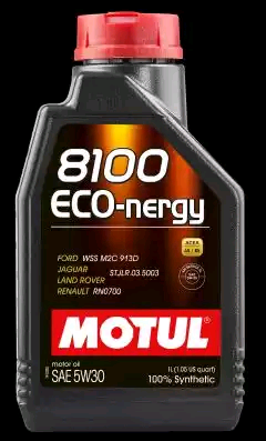 3 x Motul 8100 Eco-Nergy 5W30 Fully Synthetic Engine Oil - 1 Litre