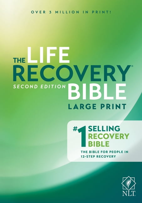 Life Recovery Bible NLT, Large Print by  Tyndale - 9781496427571