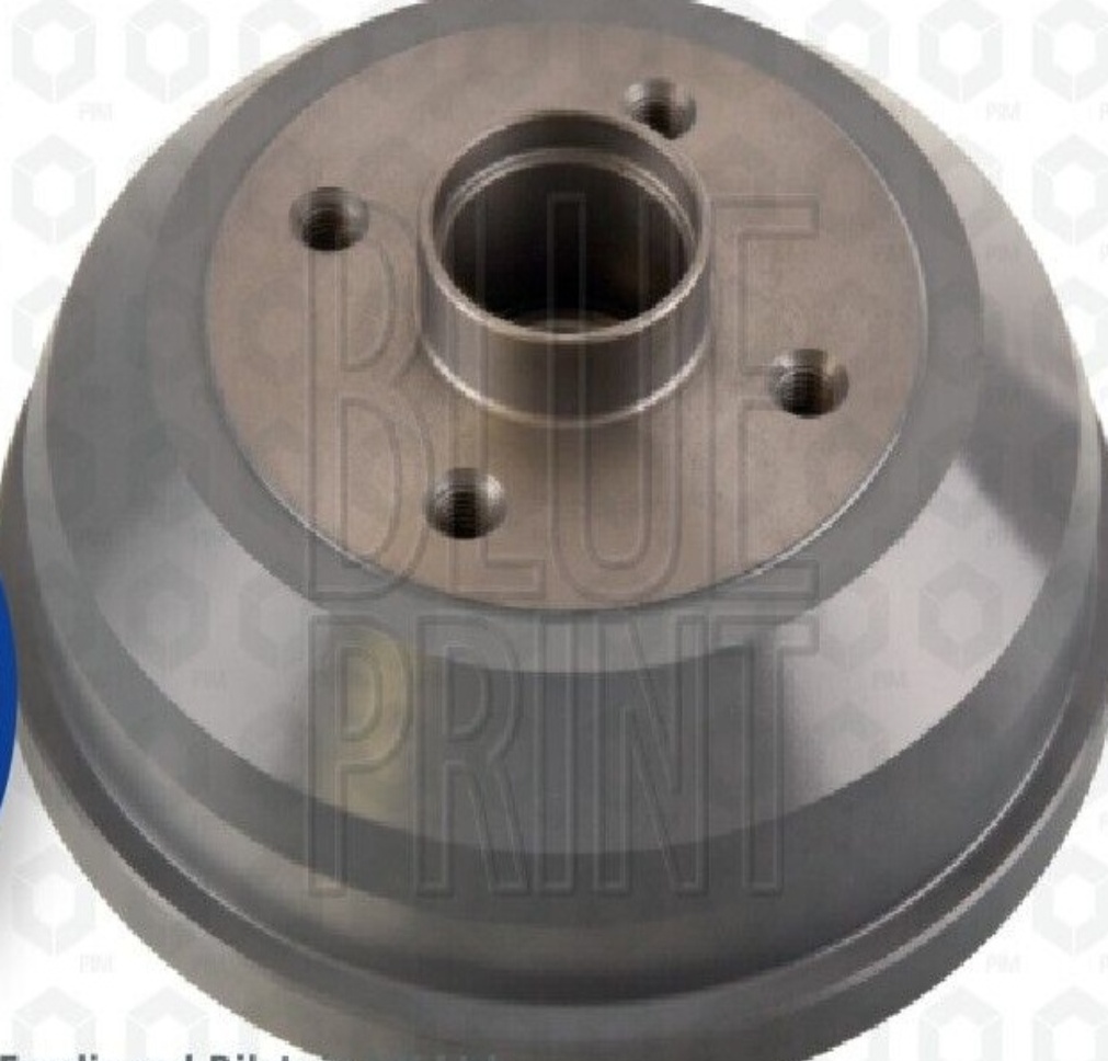 Blue Print Brake Drum - Rear Axle ADBP470010 - OE Specification and Quality