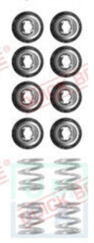 Rear QUICK BRAKE 105-0821 Accessory Kit, parking brake shoes for MITSUBISHI