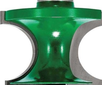Trend C216X1/2TC CraftPro Guided Corner Bead Router Cutter - 9.5mm Radius