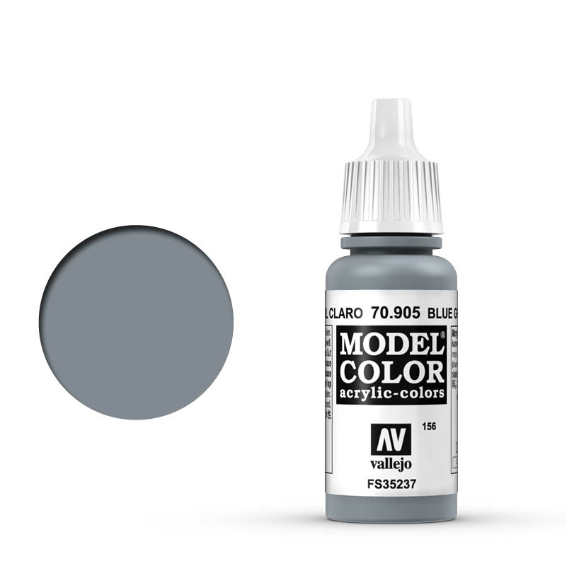 Vallejo 70.905 - Blue Gray - Light - Matte - 17 ml