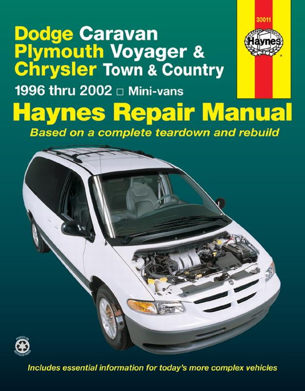 Dodge Caravan, Plymouth Voyager & Chrysler Town & Country (1996–2002) inc. Gran…