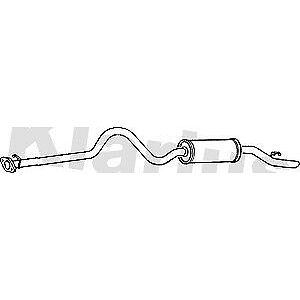 Klarius box with tail pipe fits Land Rover 110 2.5 90-93 LR148E