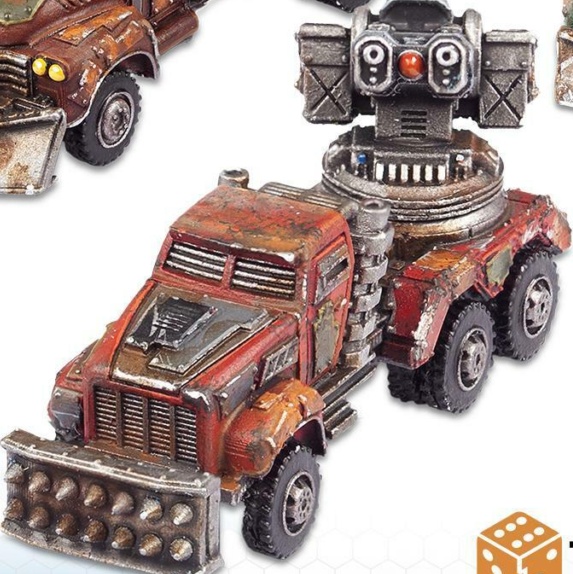 Dropzone Commander BNIB AA Gun Wagons