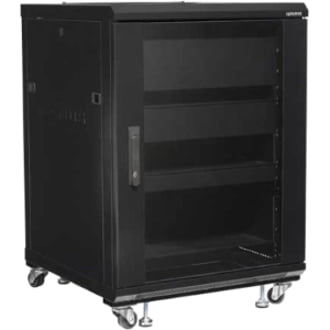 SANUS CFR2115 34"" Tall 15U Component Audio Visual AV Rack Pre Assembled