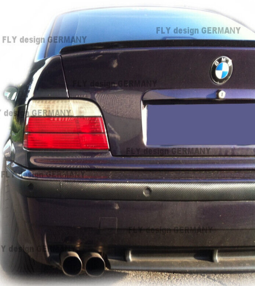 Rear Spoiler Lip Sport Version Suitable for BMW 3 Series E36 Sedan 90-98 Tuning